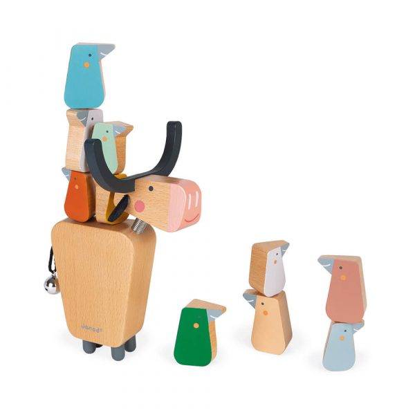 Juego de equilibrio búfalos de Janod