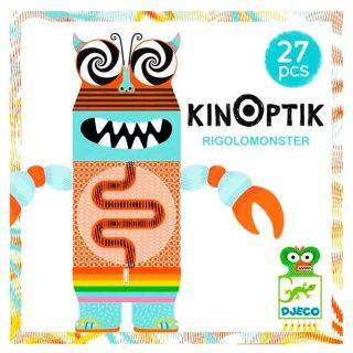 Kinoptic 27 piezas Rigolomonster de Djeco