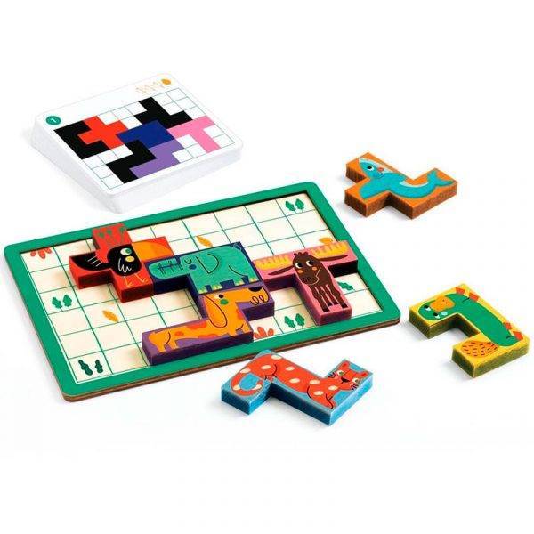 Juego de lógica Pentanimo de Djeco - Imagen 2