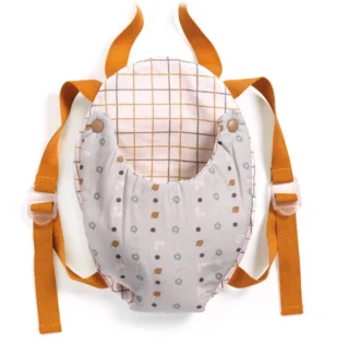 Mochila para bebés azul Pomea de Djeco