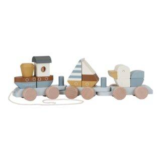 Tren apilable de madera Little Dutch