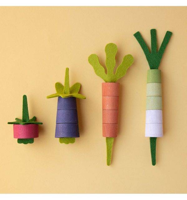 Juego de composición de verduras Veggie de Londji - Imagen 3