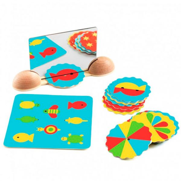 Juego de simetrías con espejo Ze Mirror Images de Djeco - Imagen 3