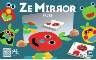 Juego de simetrías con espejo Ze Mirror Faces de Djeco