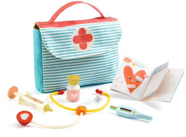 Bolsa conjunto visita al médico Pomea de Djeco