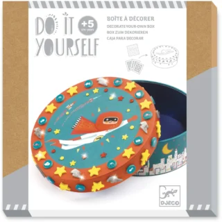 Caja para decorar Súper tesoro de Djeco