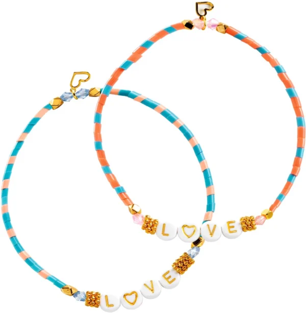 You & Me Pulseras Letras de Djeco - Imagen 3