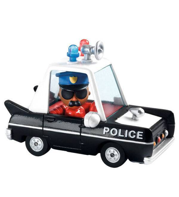 Cochecito metálico Crazy Motors Hurry Police