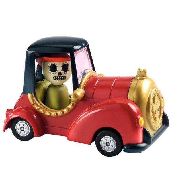 Cochecito metálico Crazy Motors Red Skull