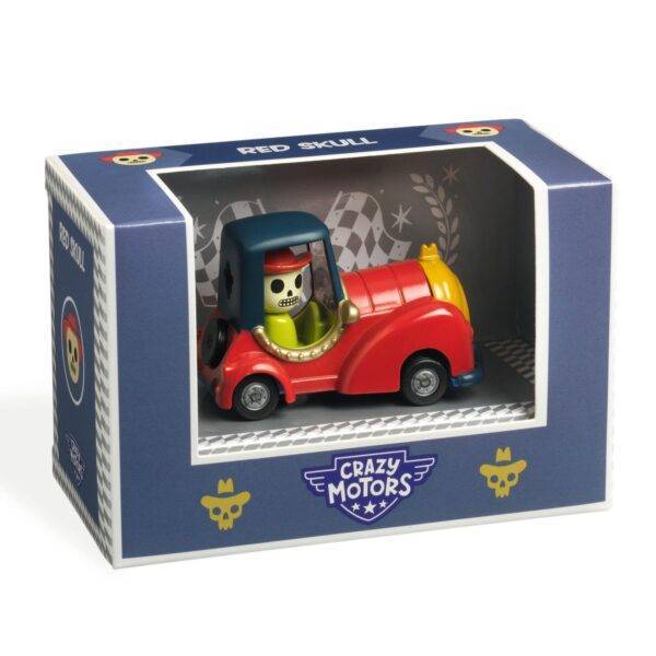 Cochecito metálico Crazy Motors Red Skull - Imagen 2