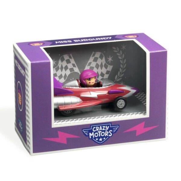 Cochecito metálico Crazy Motors Miss Burgundy - Imagen 2