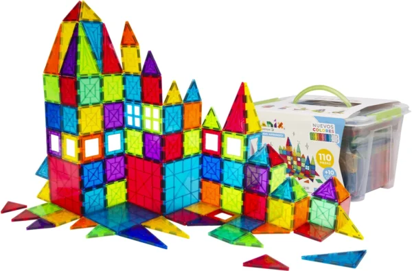 Juego de imanes Imanix Classic 110 piezas con contenedor