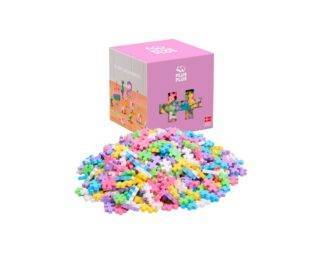 PLUSPLUS Cubo de piezas: Pastel 600 piezas
