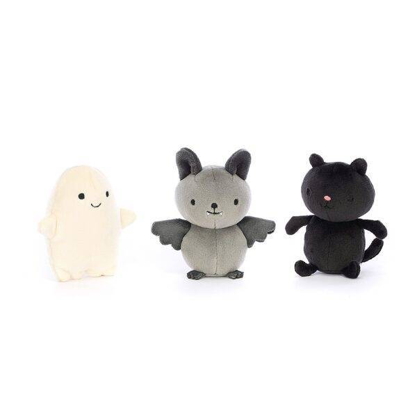 Caldero de peluche con tres personajes tenebrosos Jellycat - Imagen 2