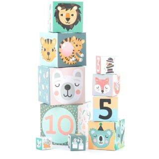 Cubos para apilar Animales de Vilac