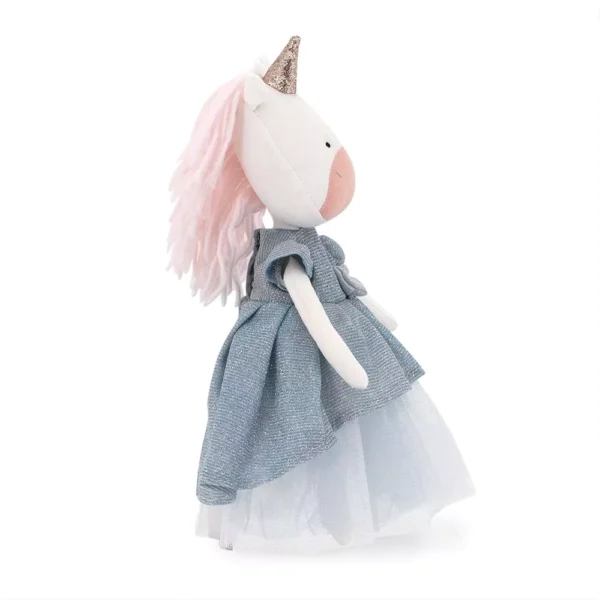 Dafne la unicornia con vestido azul - Imagen 3
