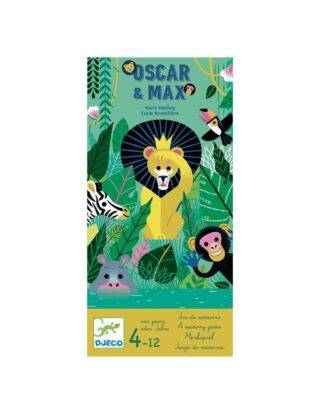 Juego de memoria Oscar & Max de Djeco