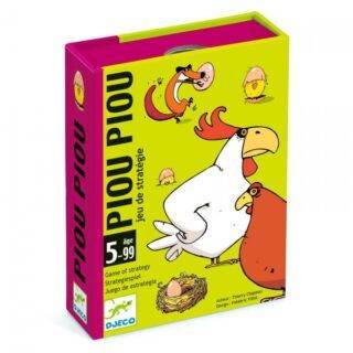 Juego de cartas Piou Piou de Djeco