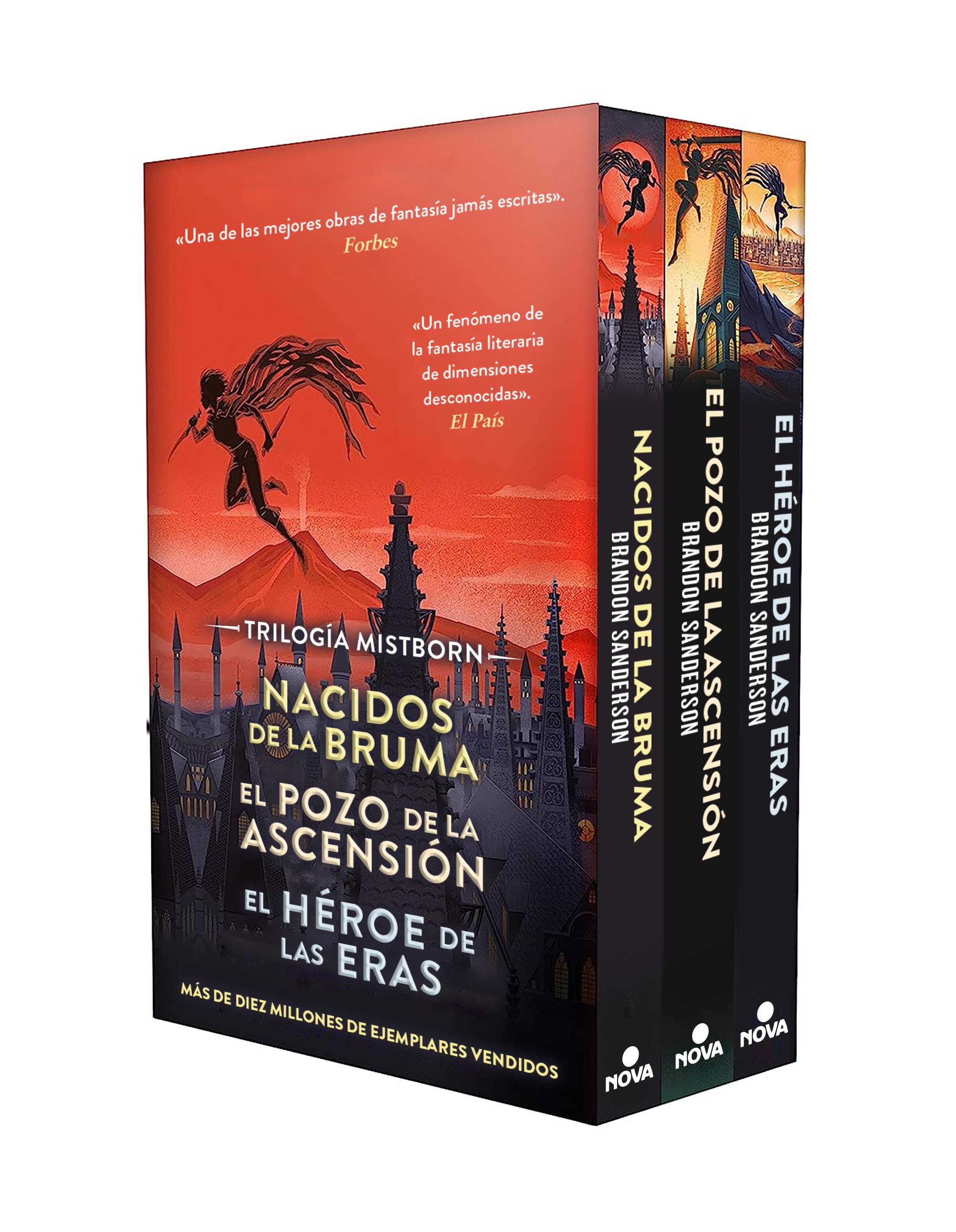 Estuche Trilogía Mistborn (Nacidos de la Bruma | El Pozo de la Ascensión | El Héroe de las Eras) (Nacidos de la Bruma [Mistborn])