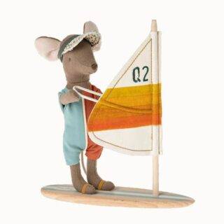 Ratoncito hermano mayor windsurfista  Maileg