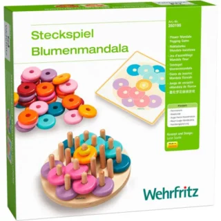 Juego Mandala de flores