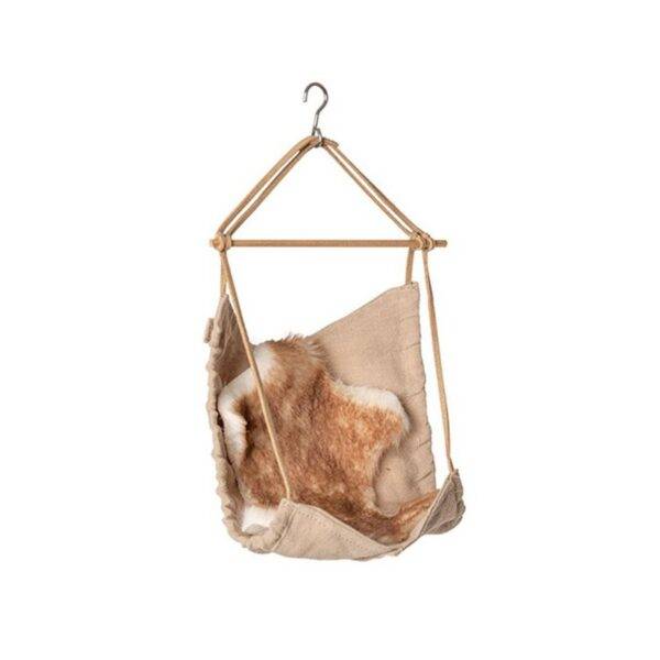 Silla colgante con manta suave Maileg
