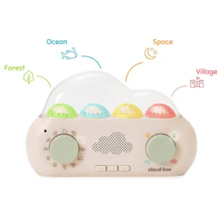 Proyector cuentacuentos Cloud B con libro CloudBox