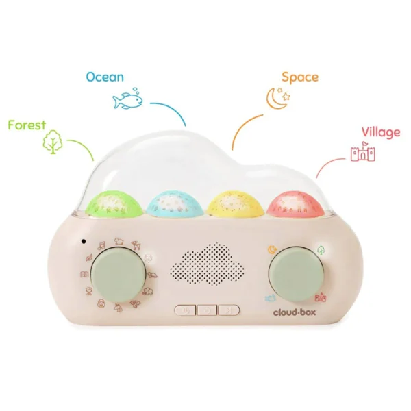 Proyector cuentacuentos Cloud B con libro CloudBox