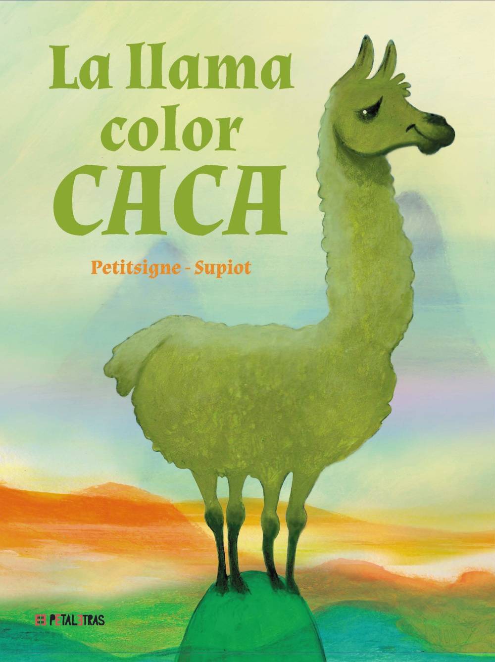 La llama color caca