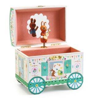 Caja de música caravana encantadora