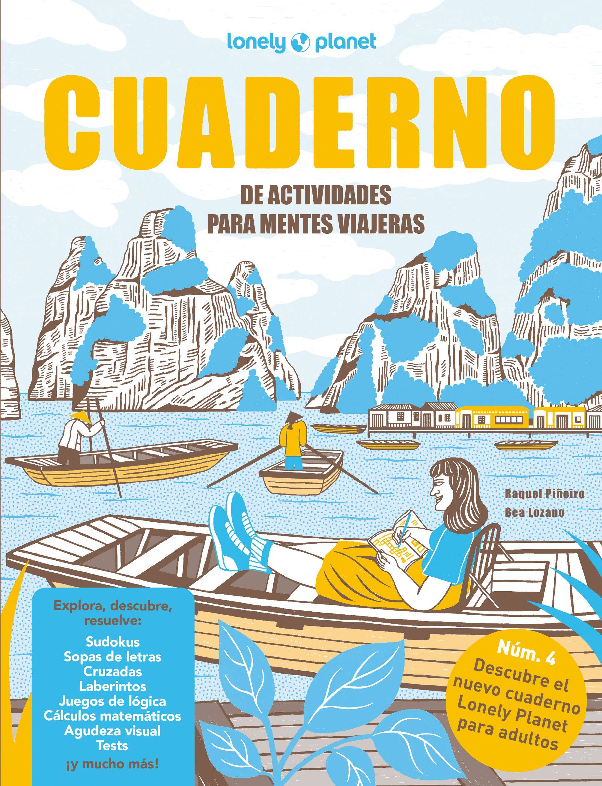Cuaderno de actividades para mentes viajeras vol. 4