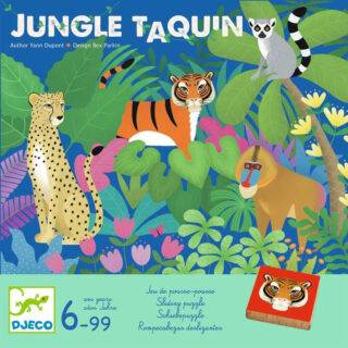 Juego de destreza, rapidez y estrategia Jungle Taquin de Djeco