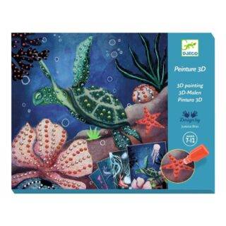 Pintura 3D. Mundo submarino de Djeco