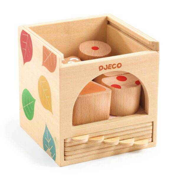 Juego cubo de formas Box Basic de Djeco