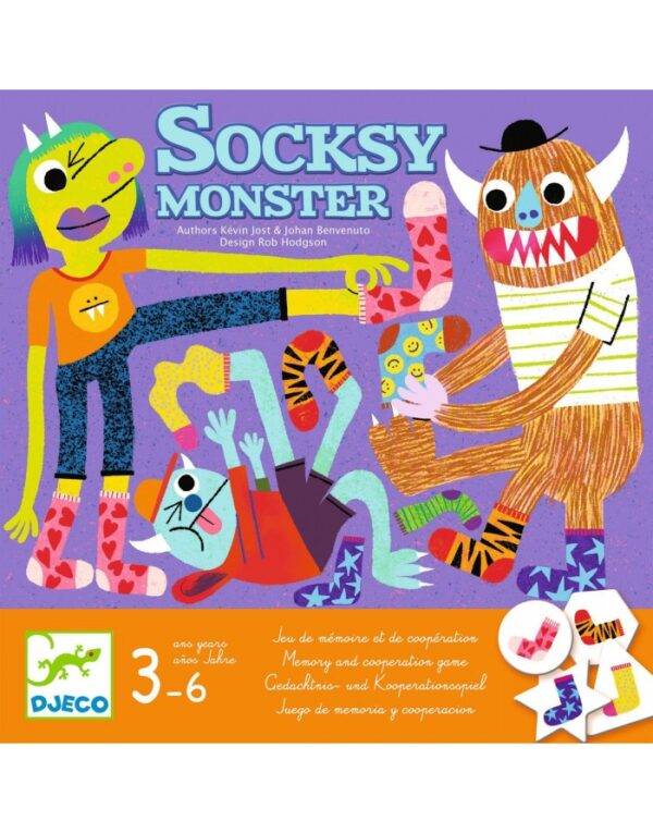 Juego Socky Monster de Djeco