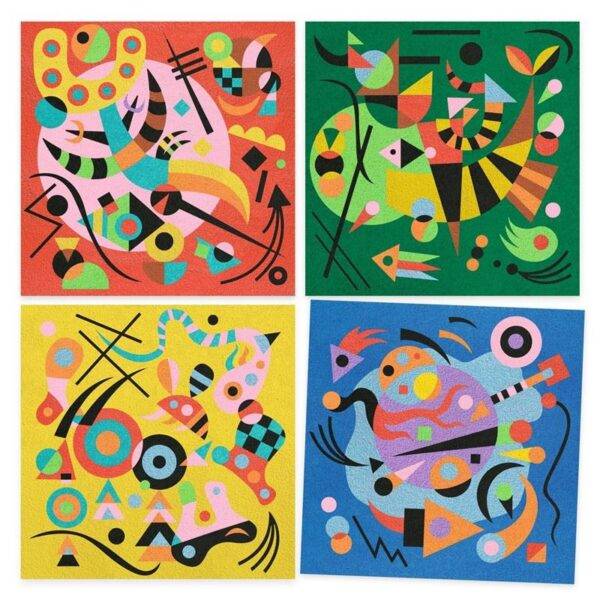 Vassily Kandinsky actividad con arenas de colores. - Imagen 2