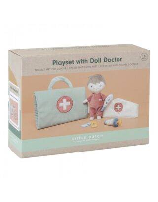 Maletín de Médico con muñeco de Little Dutch