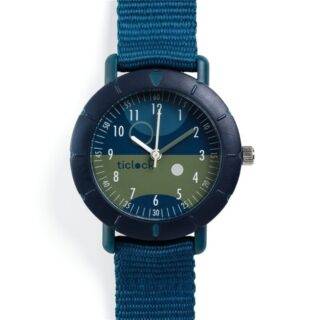 Reloj pulsera de agujas Stadium hero Ticlock de Djeco