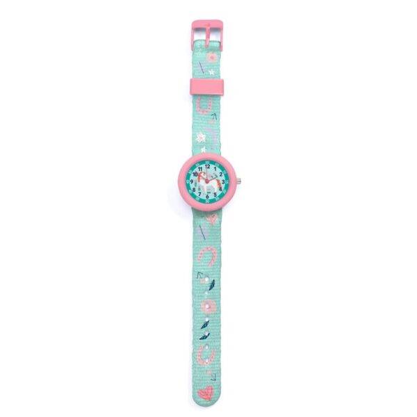 Reloj de pulsera de agujas caballo de Ticlock