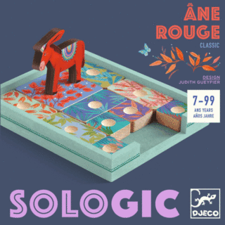 Sologic Ane Rouge juego solitario de Djeco
