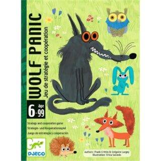 Juego de cooperación Wolfpanic de Djeco
