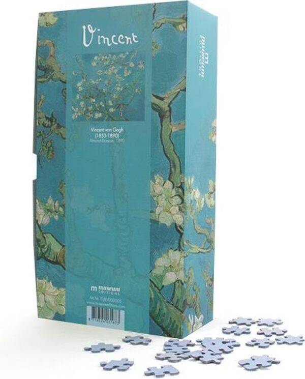 Puzle de 1000 piezas Almendro en flor de Vincent Van Gogh de Museum Editions - Imagen 2