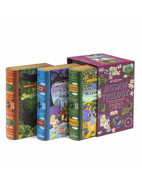 Set de 3 puzles de obras literarias de Professor Puzzle de Jigsaw Trilogy - Imagen 3