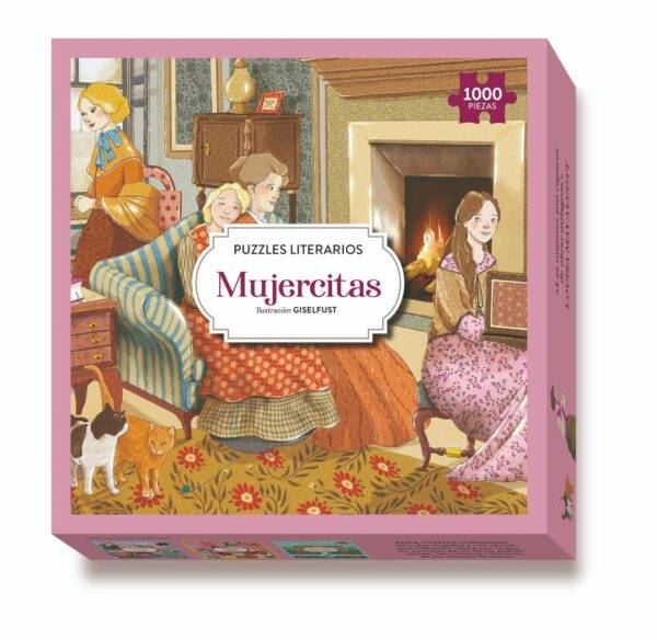 Puzle de 1000 piezas de Mujercitas Puzzles literarios de editorial Alma