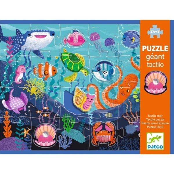 Puzle Tactilo Mar de Djeco