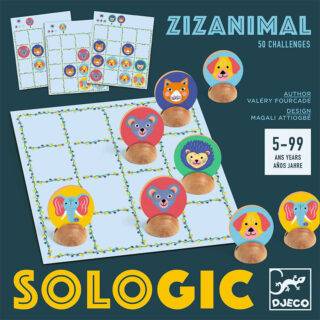 Juego Zizanimal Sologic de Djeco