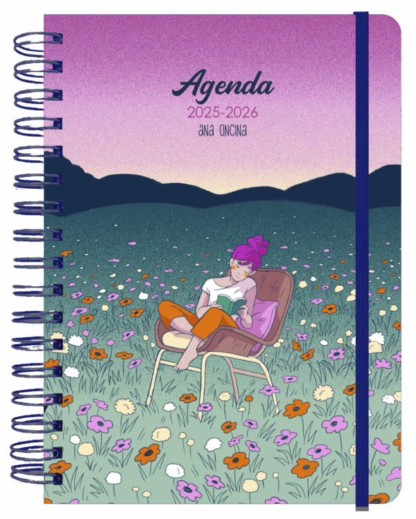 Agenda escolar semanal 2025-2026 Ana Oncina